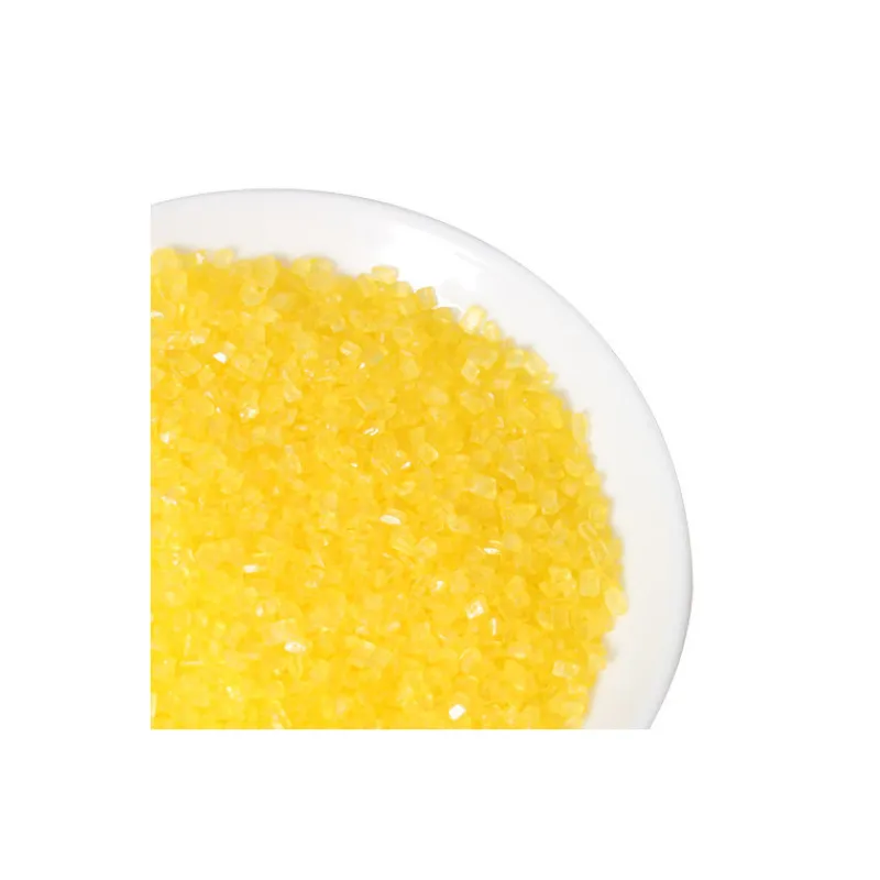 FUNCAKES Décoration Comestible|Sucre coloré Jaune 80g