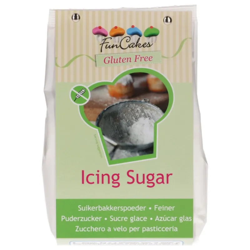 FUNCAKES Produits Sans Gluten|Sucre|Sucre Glace Sans Gluten 500g