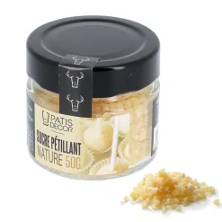 PATISDECOR Sucre|Sucre Pétillant Nature 50 g Patisdécor