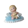 CUISINEADDICT Décoration Gâteau|Sujet bapteme Garçon Câlin Bleu 6 cm