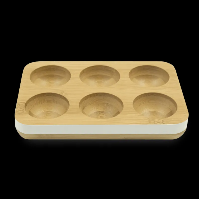 PEBBLY Conservation|Support à Œufs en Bambou