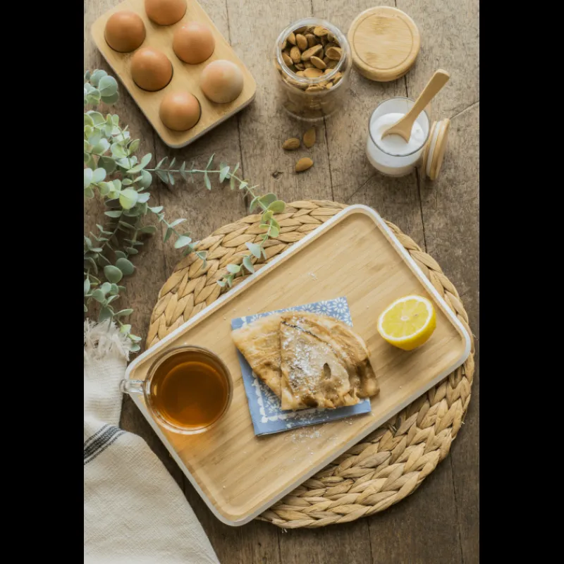 PEBBLY Conservation|Support à Œufs en Bambou