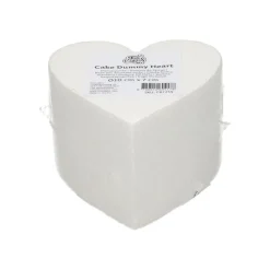 FUNCAKES Présentoirs Pour Gâteaux|Support Polystyrène Cœur Ø 10 cm H 7 cm