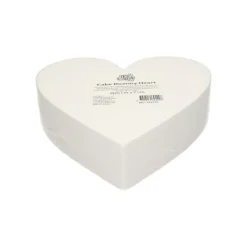 FUNCAKES Présentoirs Pour Gâteaux|Support Polystyrène Cœur Ø 25 cm H 7 cm