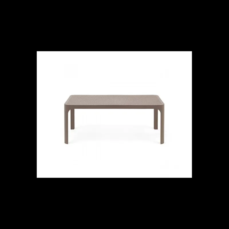 NARDI Mobilier Lounge|Salon De Jardin Professionnel|Table Basse en Résine 60 x 100 cm Tortora Net