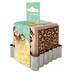 SCRAPCOOKING Emporte Pièce - Découpoir Pâtisserie|Tampon Biscuit Fait Maison et Emporte-Pièce