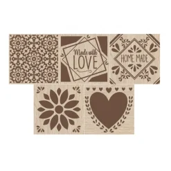 SCRAPCOOKING Emporte Pièce - Découpoir Pâtisserie|Tampon Biscuit Fait Maison et Emporte-Pièce