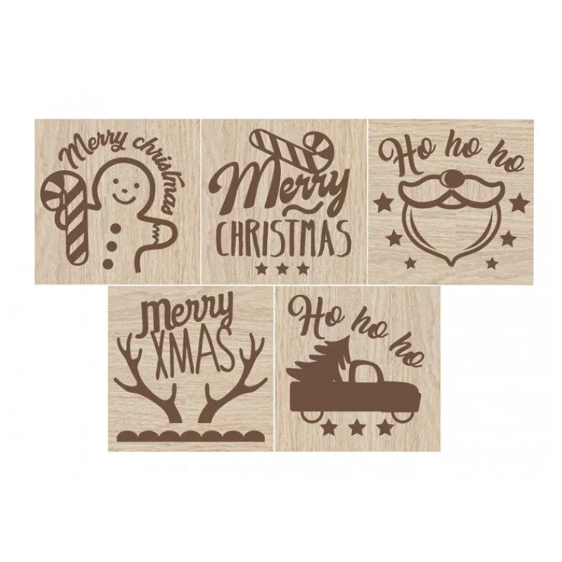 SCRAPCOOKING Emporte Pièce - Découpoir Pâtisserie|Tampon Biscuit Noël et Emporte-Pièce