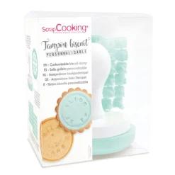 SCRAPCOOKING Emporte Pièce - Découpoir Pâtisserie|Tampon Biscuit Personnalisable