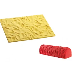 PAVONI Moule Silicone|Moules À Gâteaux|Tapis Décor Bûche Mosaïque Silicone
