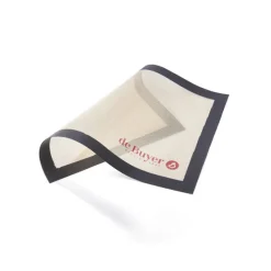 DE BUYER Tapis De Cuisson|Tapis Silicone Pâtisserie|Tapis de Cuisson Perforé 40 x 30 cm AIRMAT