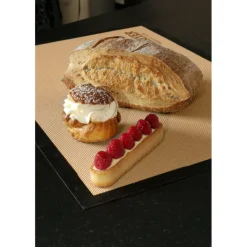 DE BUYER Tapis De Cuisson|Tapis Silicone Pâtisserie|Tapis de Cuisson Perforé 40 x 30 cm AIRMAT