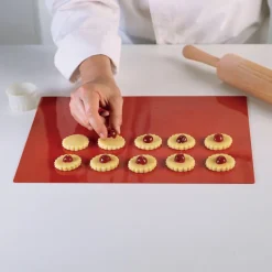 SILIKOMART Tapis De Cuisson|Tapis Silicone Pâtisserie|Tapis Silicone Pâtisserie 60 x 40 cm