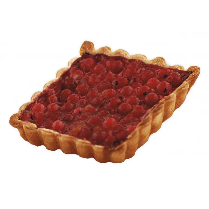 GOBEL Moule Anti-adhésif|Moules À Gâteaux|Tartelette carrée cannelée fond fixe