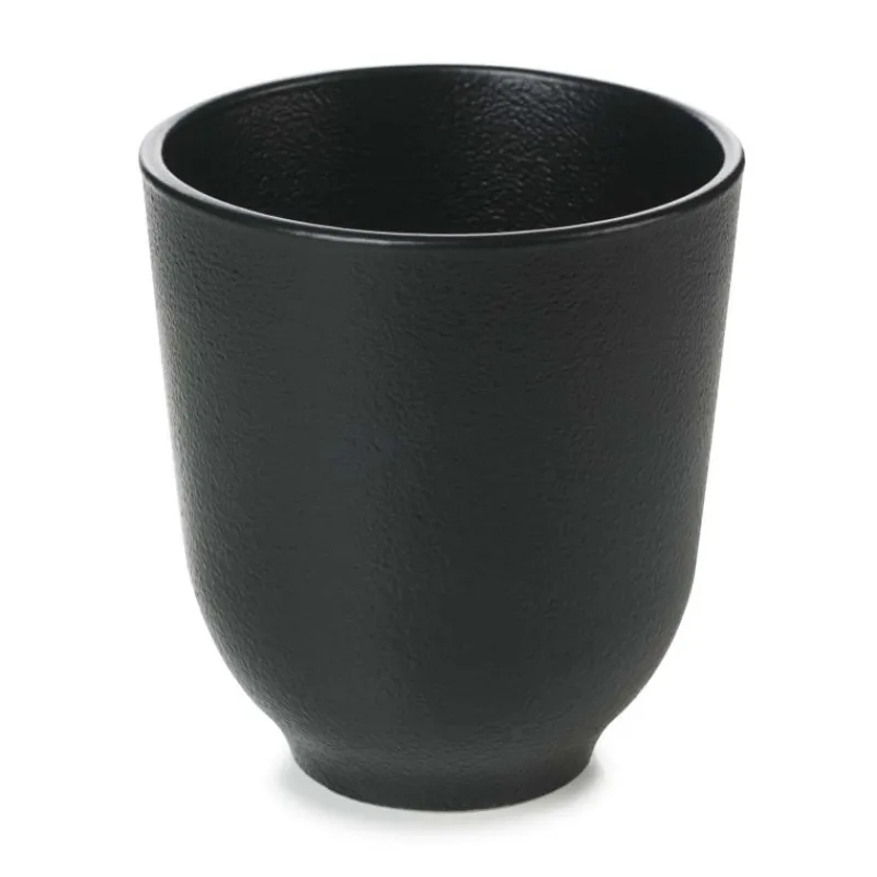 REVOL Vaisselle|Tasse en Porcelaine Noire 20 cl Adélie