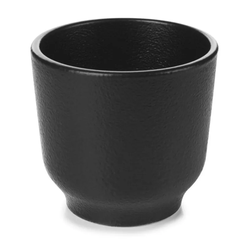 REVOL Vaisselle|Tasse en Porcelaine Noire 8 cl Adélie