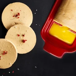 EMILE HENRY Terrines|Terrine à foie gras façon médaillon 0,6L - Couleur Grand Cru