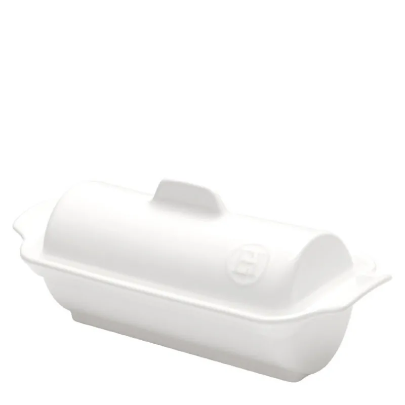 EMILE HENRY Terrines|Terrine à foie gras façon médaillon 0,5L - Couleur Farine