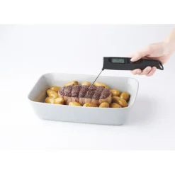 MASTRAD Thermomètre De Cuisine|Thermomètre de Cuisine Double Sonde Noir M° Control