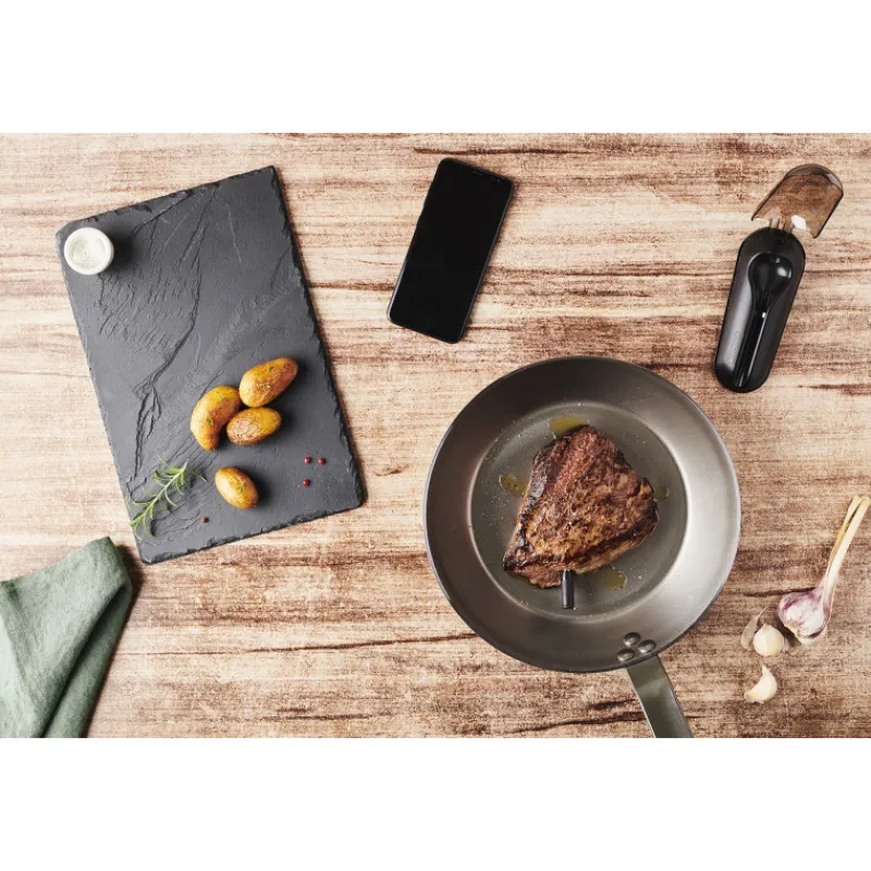 MASTRAD Thermomètre De Cuisine|Thermomètre de Cuisson Connecté Meat°It