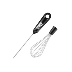 ALLA FRANCE Thermomètre De Cuisine|Fouets De Cuisine|Thermomètre Digital 2 en 1 avec Fouet Amovible