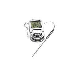 ALLA FRANCE Thermomètre De Cuisine|Thermomètre Four sonde Inox avec Alarme