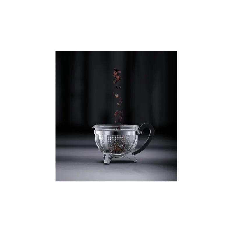 BODUM Théière|Théière en Verre avec Filtre 1.3L CHAMBORD