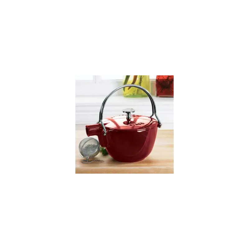 STAUB Théière|Théière Fonte 1.15 L Grenadine