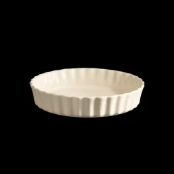 EMILE HENRY Plat De Cuisson|Moules À Gâteaux|Tourtière Haute en Céramique Ø 24 cm Argile