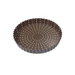 GOBEL Moules À Gâteaux|Tourtière perforée Ø 30 cm - anti-adhérent