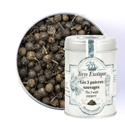 TERRE EXOTIQUE Poivre|Trois Poivres Sauvages 50 g