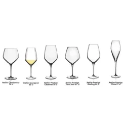 LUIGI BORMIOLI Verres|Verre à Vin Blanc Sauvignon 35 cl (x6) ATELIER