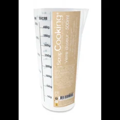 SCRAPCOOKING Verre Doseur|Verre Doseur Plastique 500 ml