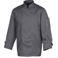 ROBUR Veste De Cuisine|Veste de Cuisine Mixte Anthracite NERO T.6