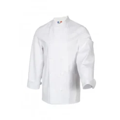 ROBUR Veste De Cuisine|Veste de Cuisine Mixte Blanche TAMISE T.1