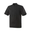 ROBUR Veste De Cuisine|Veste de Cuisine Mixte Noir NERO MC T.2