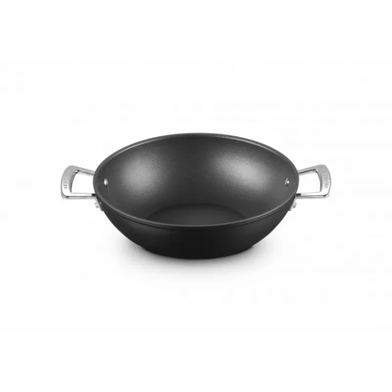 LE CREUSET Woks|Wok 28 cm Anti-Adhérent Les Forgées