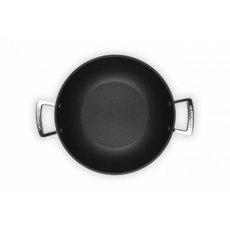 LE CREUSET Woks|Wok 28 cm Anti-Adhérent Les Forgées