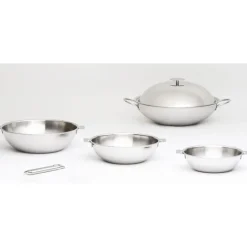 CRISTEL Woks|Wok Casteline Ø 28 cm Manche Amovible Inox