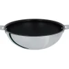 CRISTEL Woks|Wok Casteline Ø 20 cm Manche Amovible Anti-Adhésif Inox