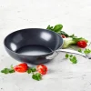 GREENPAN Woks|Wok en Céramique Ø 28 cm, collection BARCELONA PRO ™