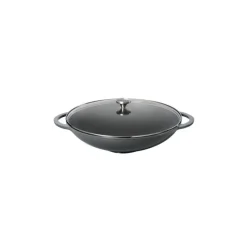 CHASSEUR Woks|Wok en Fonte 37 cm Caviar