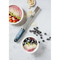 MICROPLANE Zesteur|Râpes À Fromage|Zesteur Premium Classic Bleu Denim